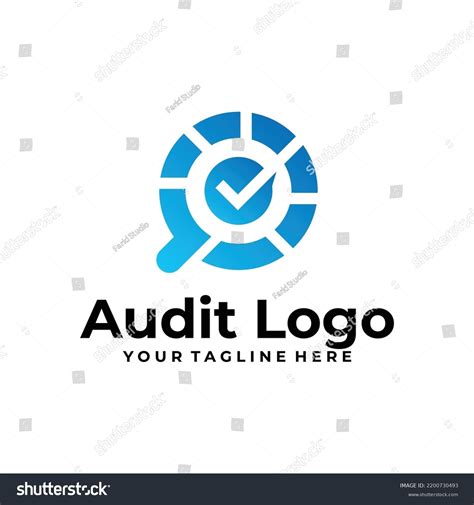 Audit Logo Vector Design Template Stock Vector (Royalty Free) 2200730493 | Shutterstock