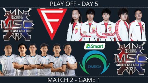 Falcon Vs Omega Playoff Msc Match Game Mlbb Southeast Asia