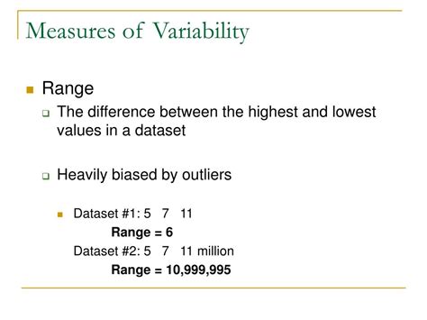 Ppt Measures Of Variability Powerpoint Presentation Free Download Id6461120