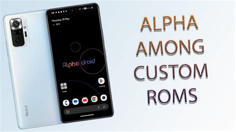 Alpha Droid Custom Rom Review Redmi Note Pro Max Youtube