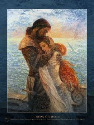 Tristan And Isolde By Marc Fishman Courtly Love Romantic Art