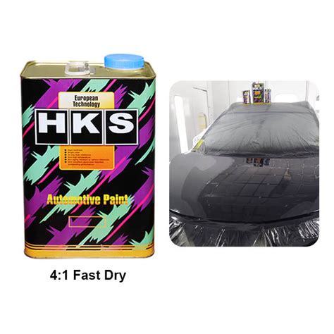 HK840 Fast Dry Clear Coat 4 1 Auto Refinish High Gloss Clear Coat