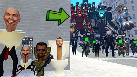 All Skibidi Toilets Bosses Ambushed Upgraded Titan Camera Man And