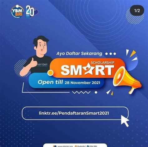 Ayo Buruan Daftar Beasiswa Dari YBM BRI