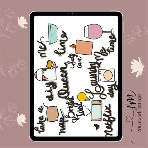 Cute Stickers Set 1 Virtual Work Manager