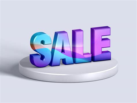 3d Sale Mockup Download Free Mockup World