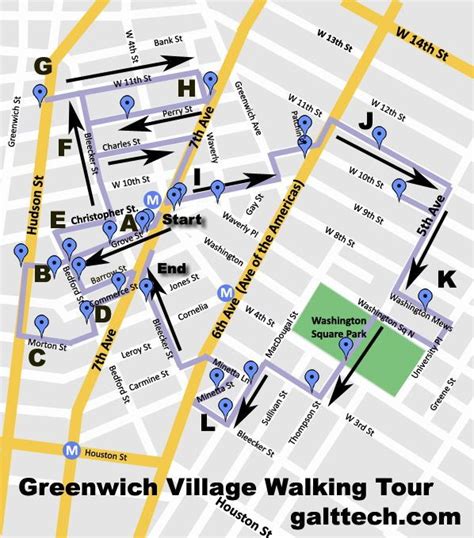 Greenwich Village Walking Tour First Off The Details On This Walk It Is Just Over 3 5 Miles In