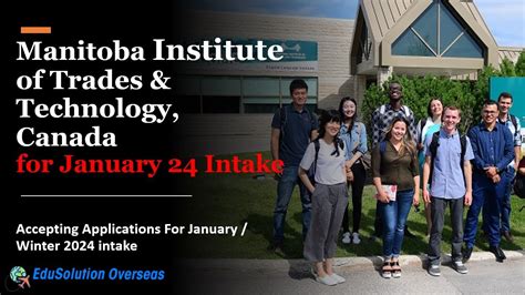 Manitoba Institute Of Trades And Technology Canada Accepting