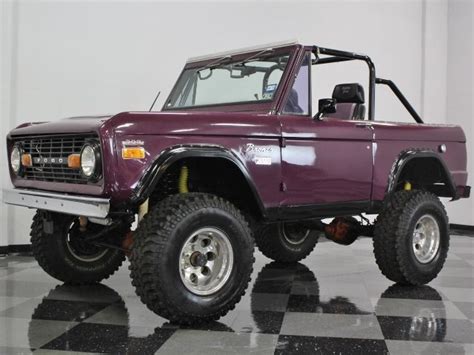 Purple 1970 Ford Bronco For Sale Mcg Marketplace