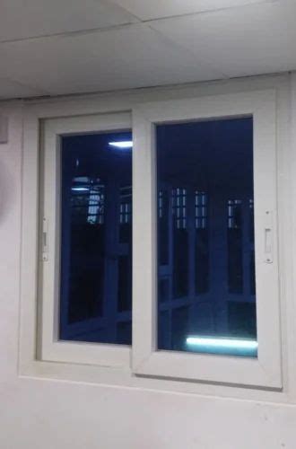 2 Track White Upvc Toughened Glass Sliding Window At Rs 450sq Ft In Chennai