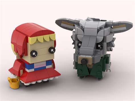 LEGO MOC Big Bad Wolf and Little Red Riding Hood by GetMeBricked ...