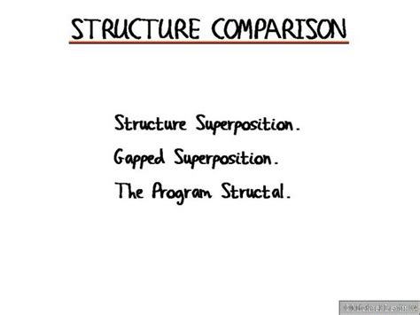 structurecomparison