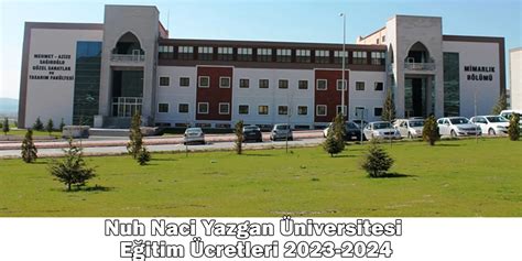 Nuh Naci Yazgan Niversitesi E Itim Cretleri Deme