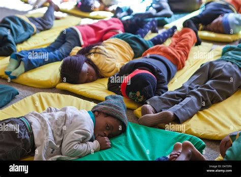 Children Sleeping In Nursery School Hi Res Stock Photography And Images