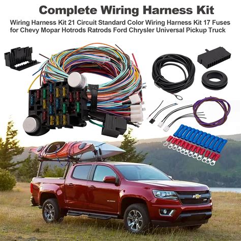 Circuit Wiring Harness Kit Universal Extra Long India Ubuy