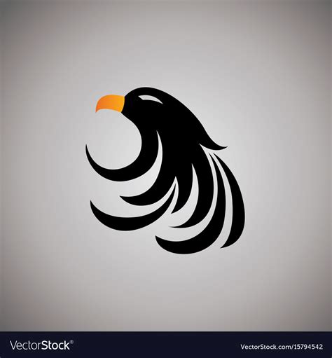 Hawk Logo Ideas Design Royalty Free Vector Image