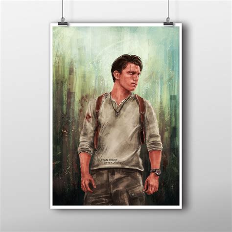 Uncharted Illustration Art Print Etsy