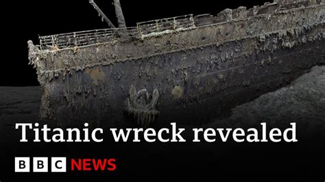 First Full 3D Digital Scale Model Of The Titanic Wreck - For Scuba Divers