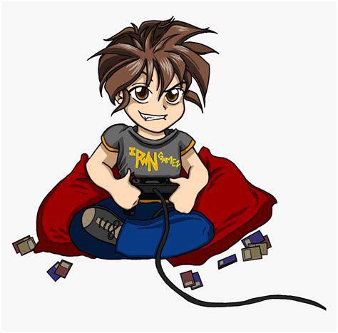 Anime Boy Clipart Gamer - Anime Gamer Boy Png, Transparent Png ...