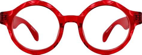 Red Round Glasses #2019518 | Zenni Optical | Round eyeglasses frames ...