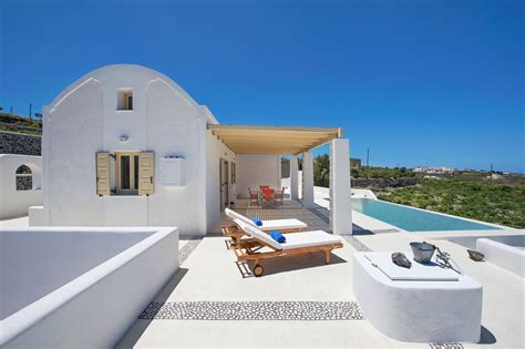 Luxury Santorini Villas Private Pool - " bedroom villa santorini with private pool