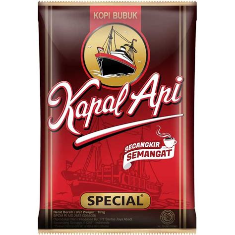 Jual Kopi Hitam Kapal Api Spesial Bubuk 165gr Shopee Indonesia