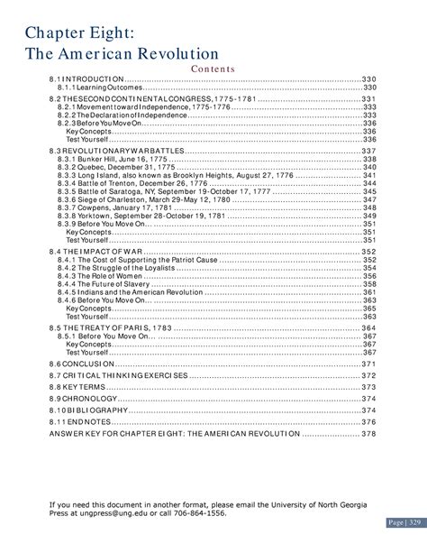 Chapter 8 American Revolution - Page chapter eight: the American