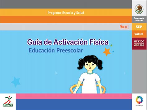 Guía de activación física Educación Preescolar Guao