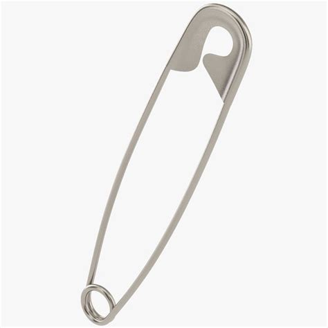 Safety Pin 3d Model Turbosquid 1752911