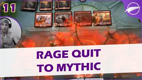 Rage Quit To Mythic Vol Let S Play Mtg Arena Youtube