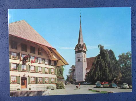 Ak Beo Langnau Im Emmental Hotel B Ren Prot Kirche Oldtimer Kaufen