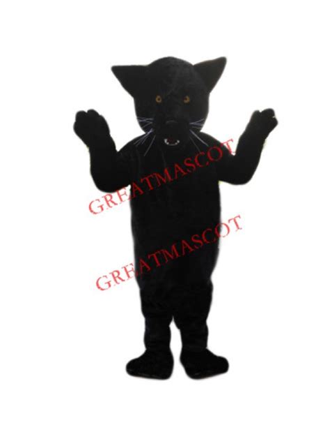 Cheap Black Panther Mascot Costume