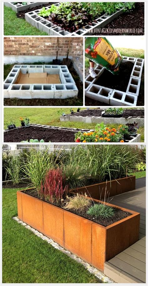 Diy Projects 50 Ideas Cinder Block 11 Magnificent Roof Terrace With Garden Desi Cinder