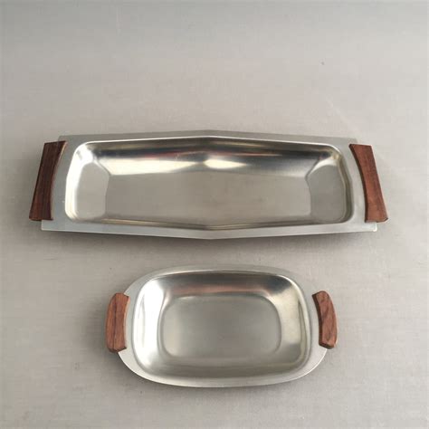 Modernist Danish Stainless Steel Dish