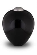 Unieke Messing Mini Urn Amore Onyx Zwart URNWINKEL URNWINKEL