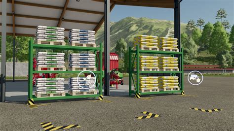 Pallet Shelves FS22 KingMods