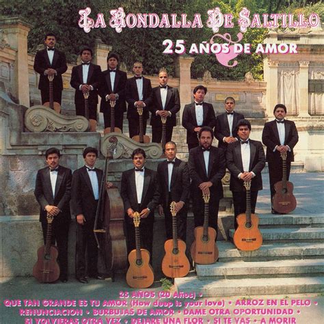 25 Años de Amor La Rondalla de Saltillo álbum de La Rondalla de