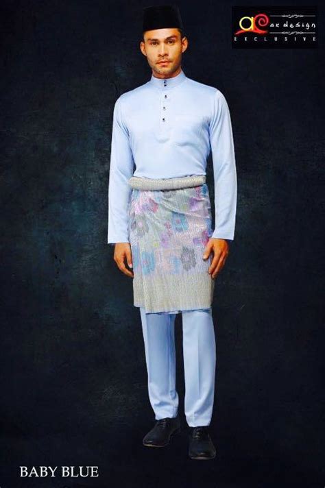 Baju Melayu Putih Dan Sampin Baju Melayu Panglima Taj Victor