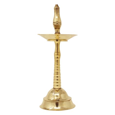 Mannar Craft Buy Authentic Kerala Nilavilakku Brass Lamp For Pooja