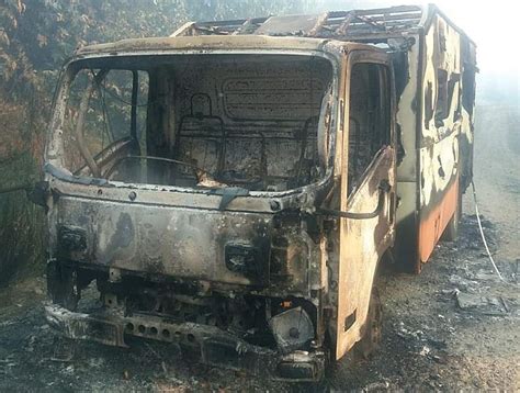 Brigada Forestal Fue Atacada Por Encapuchados Cuando Combat An Un