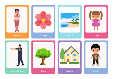 Nouns Flashcards Teachersxchange