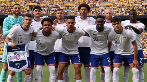 Estados Unidos sufre goleada ante Colombia previo a la Copa América