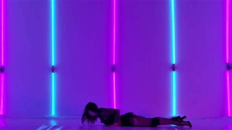 Hot Brunette In A Black Suit Erotically Stock Video Pond