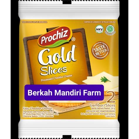 Jual Keju Prochiz Gold Slice Sachet Isi 2 Lembar Shopee Indonesia