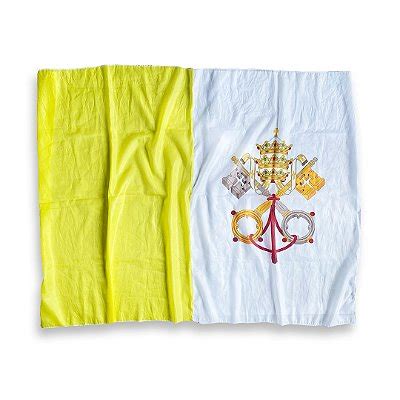 Bandeira Do Brasil E Vaticano X Cm Usedons