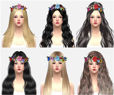 Sims 4 CC's - The Best: Flower crown by Marigold