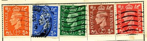 How much are my stamps worth ?: King George VI 1950 Stamps - SG503 (1 ...