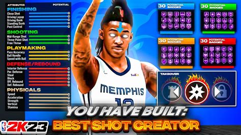 This Is The Best Guard Build In Nba 2k23 New Ja Morant Shot