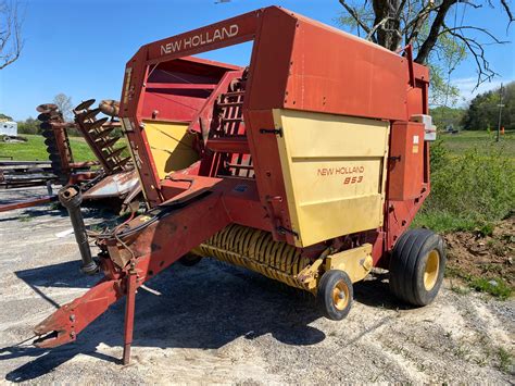 New Holland 853 Hay And Forage Balers Round For Sale Tractor Zoom