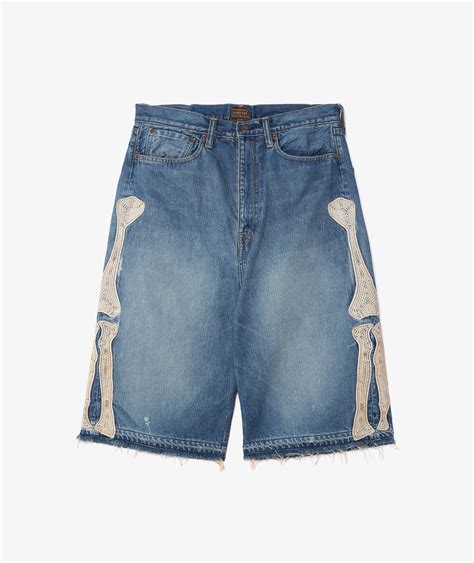 Blue Kapital 14oz Denim 5p Shorts Svd